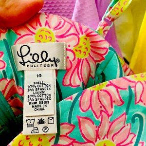 Lilly Pulitzer white label size 14
